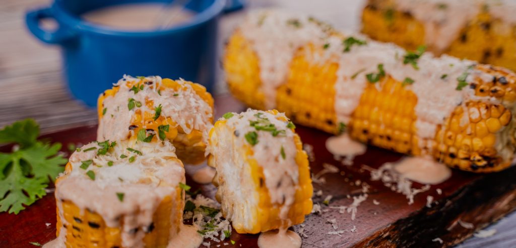 ELOTE ASADO (MILHO NA BRASA)