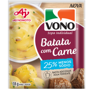 VONO® Batata com Carne com sódio reduzido
