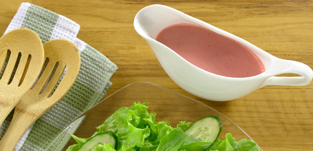 MOLHO DE BETERRABA PARA SALADA