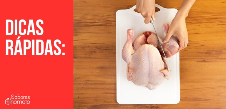 Dicas rápidas - Como fazer os cortes de frango