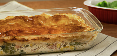 Receita de torta de frango com massa folhada