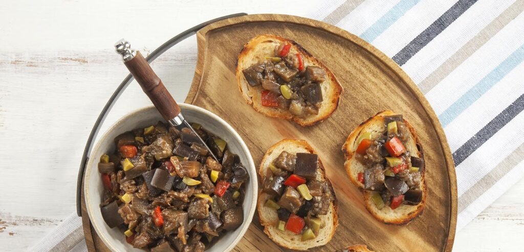 ANTEPASTO DE BERINJELA
