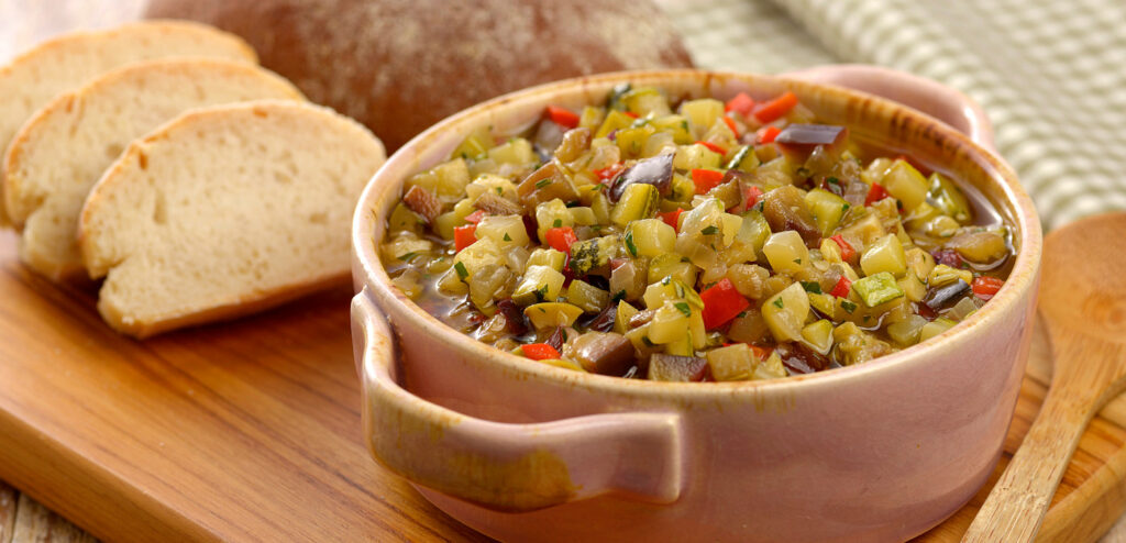 ANTEPASTO PRÁTICO DE BERINJELA NA PANELA DE PRESSÃO