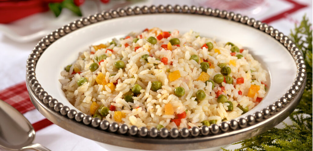 ARROZ À GREGA COM DAMASCO