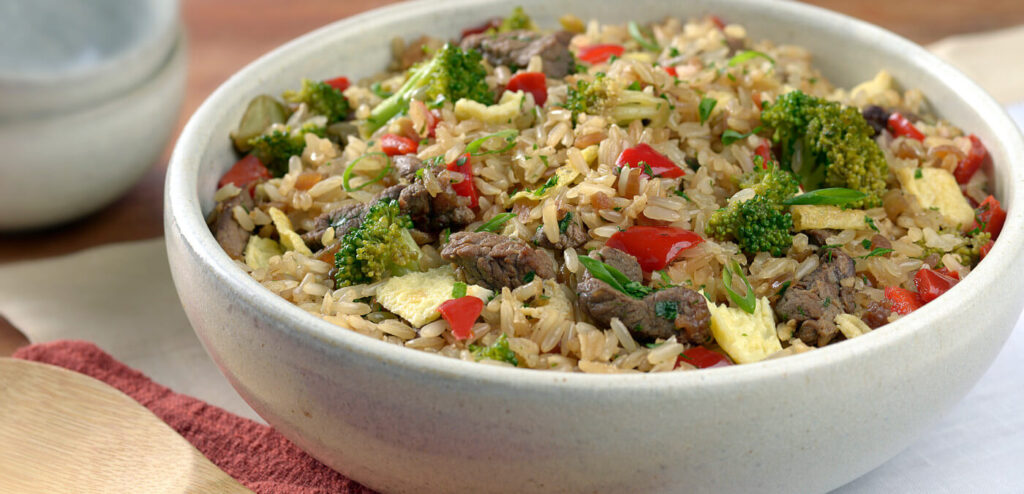 ARROZ À MODA PERUANA (CHAUFA)