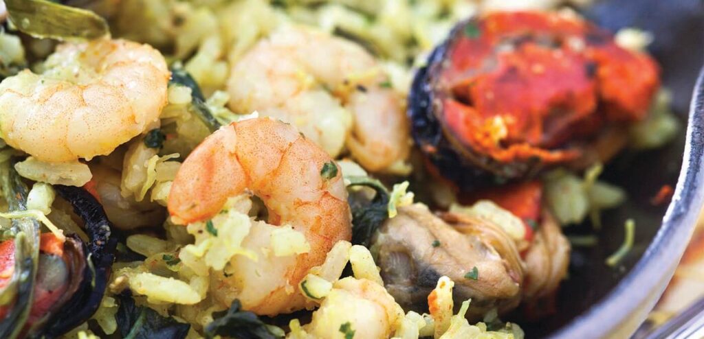 ARROZ COM FRUTOS DO MAR