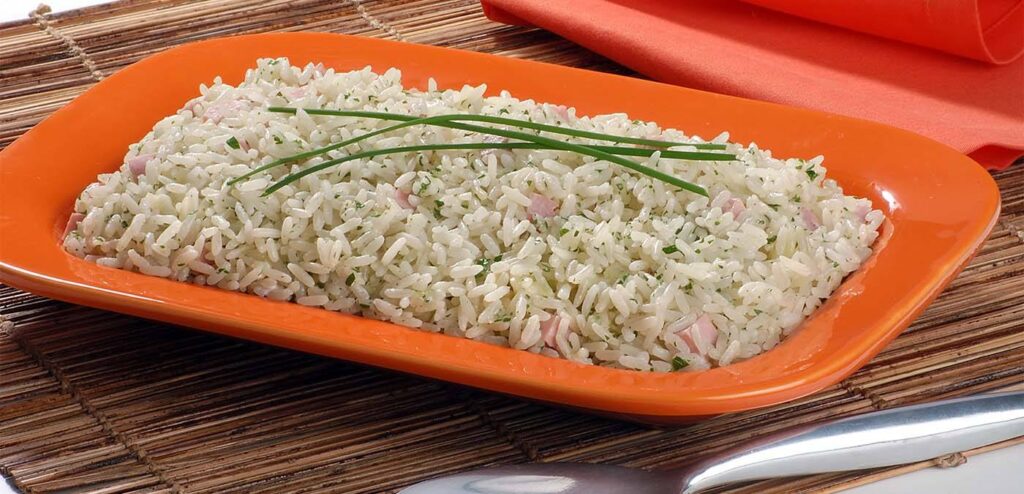 ARROZ COM QUEIJO E PRESUNTO