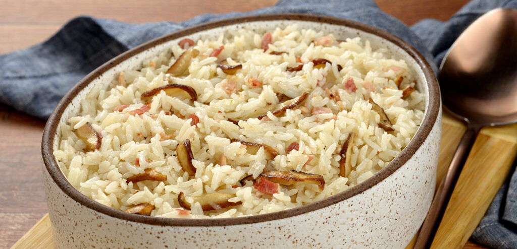 ARROZ COM SHITAKE