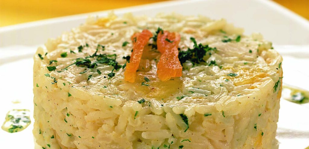 ARROZ CREMOSO AO BACALHAU
