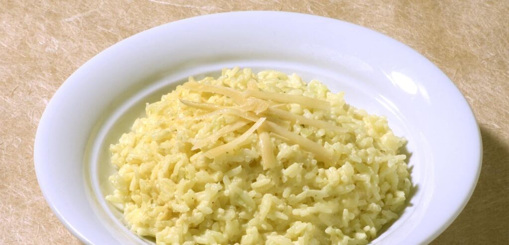 ARROZ CREMOSO COM CHUCHU