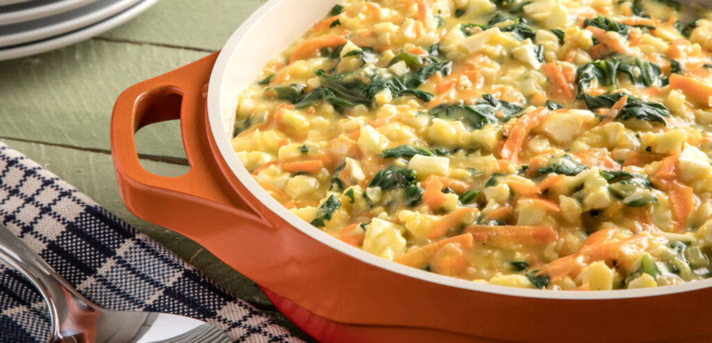 ARROZ CREMOSO DE COUVE-FLOR
