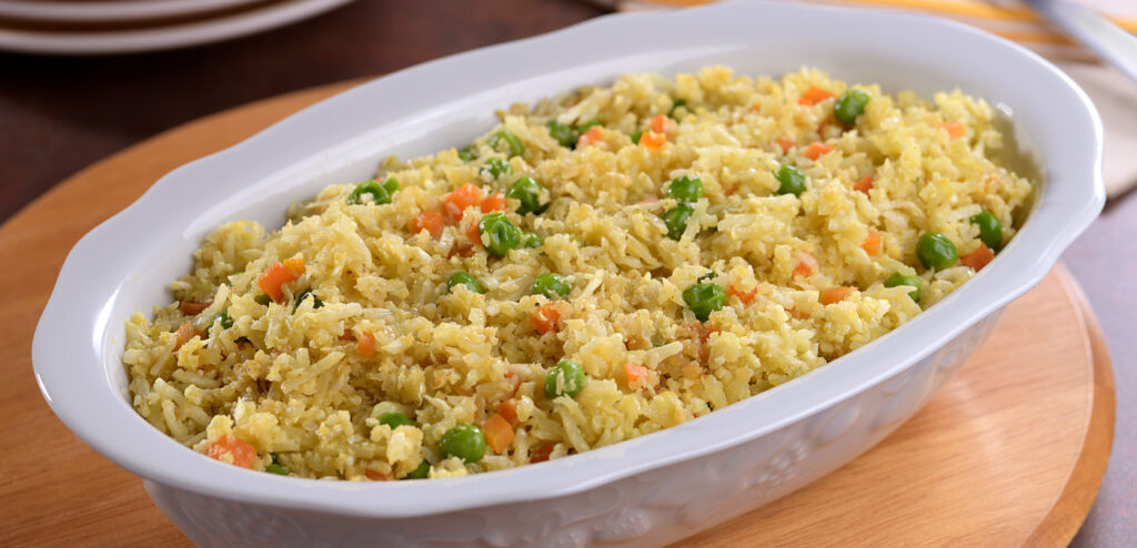 ARROZ DE COUVE-FLOR À GREGA