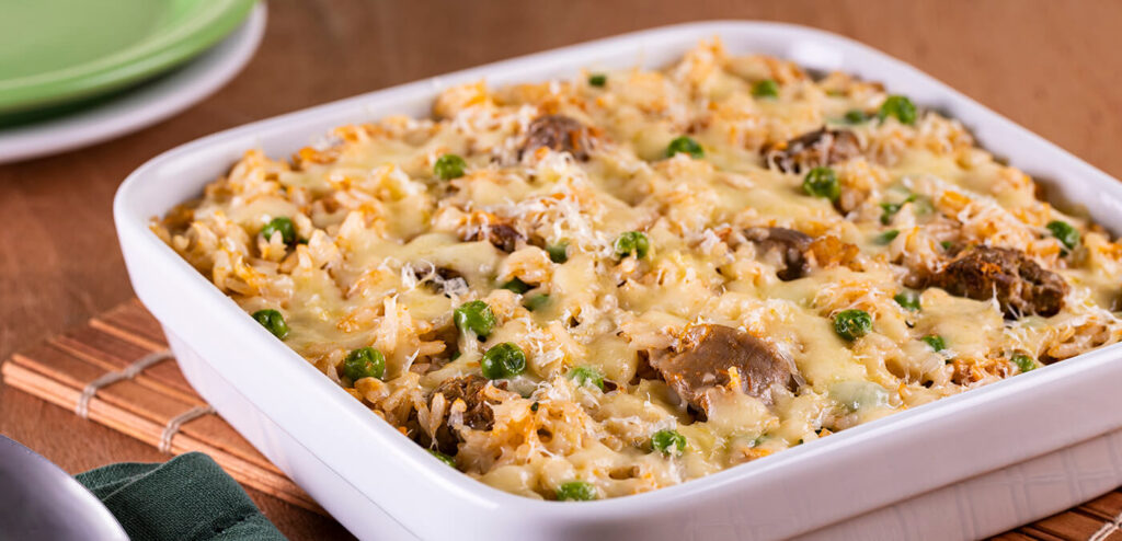 ARROZ COM MIÚDOS DE FRANGO