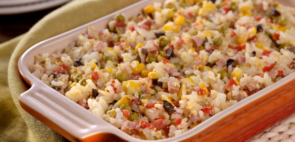 ARROZ DE FORNO RÁPIDO