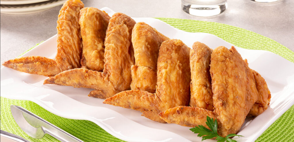ASINHAS DE FRANGO APIMENTADAS