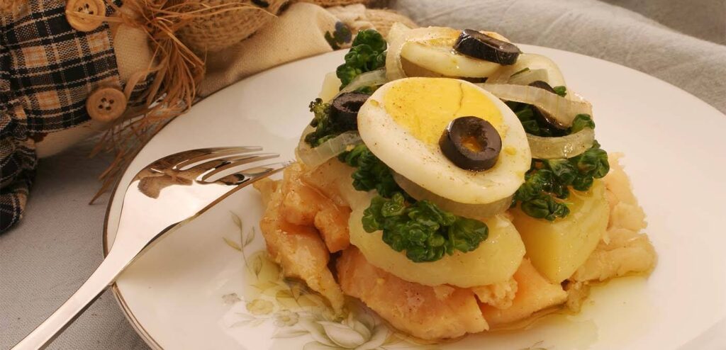 BACALHAU COM BRÓCOLIS