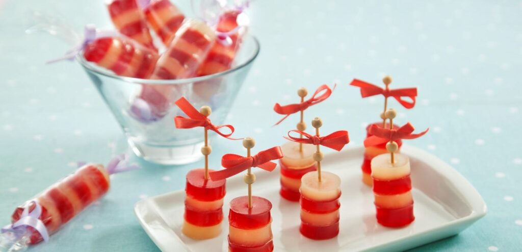 BALA DE GOMA COM MID® GROSELHA E LIMÃO