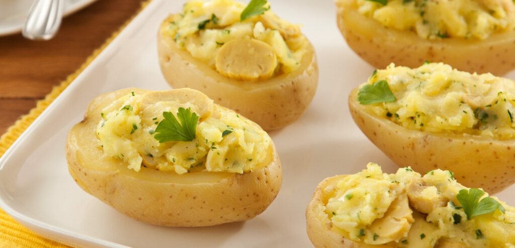 BATATA ASSADA DE MICRO-ONDAS