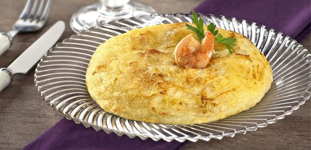 BATATA ROSTI COM CAMARÃO