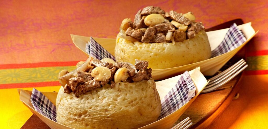 BATATA ASSADA NO MICRO-ONDAS