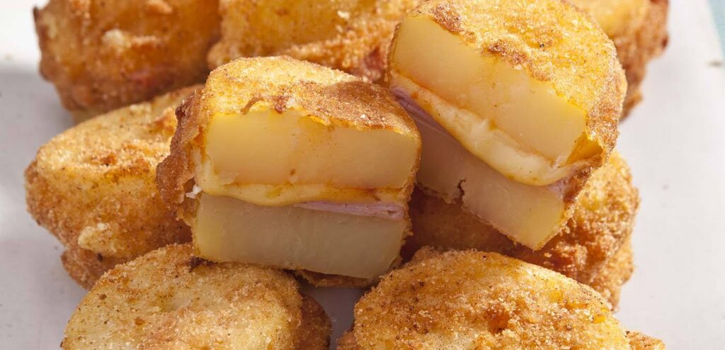 BATATAS RECHEADAS À MILANESA