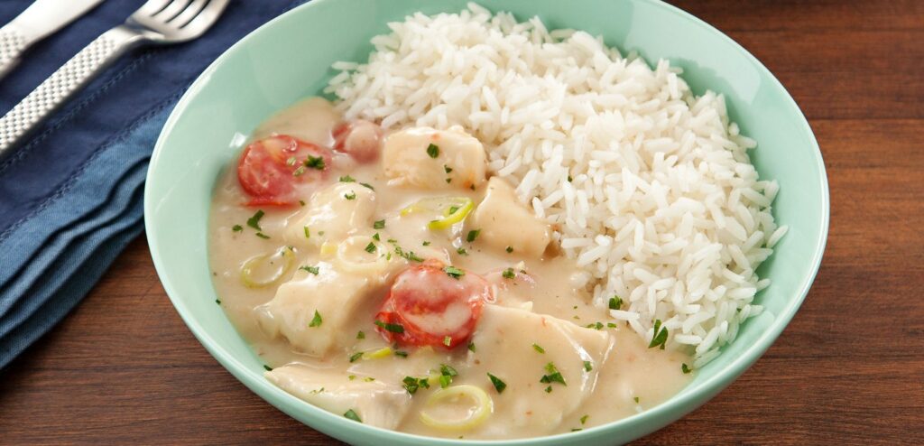 BOBÓ DE PEIXE E COCO