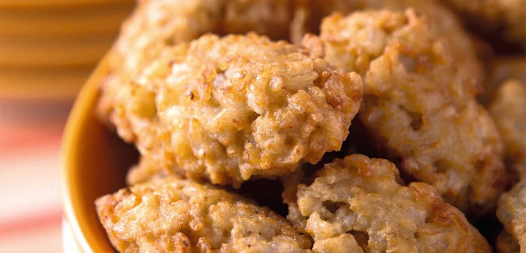 BOLINHO DE ARROZ INTEGRAL