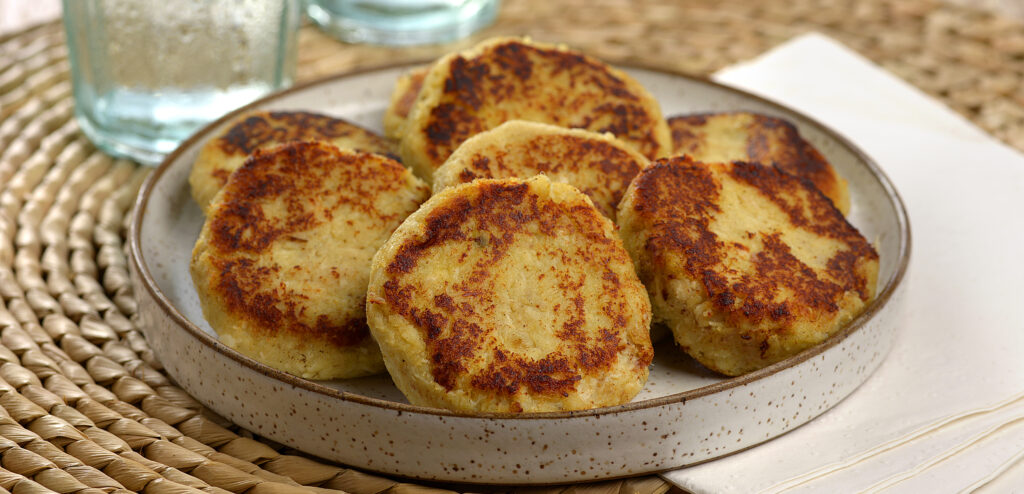 BOLINHO DE BATATA-DOCE GRELHADO