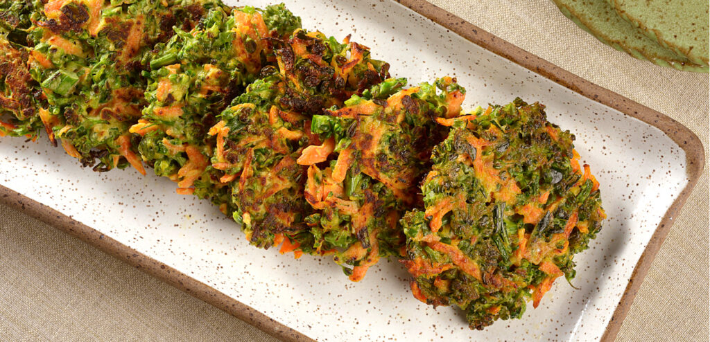 BOLINHO DE VEGETAIS GRELHADO