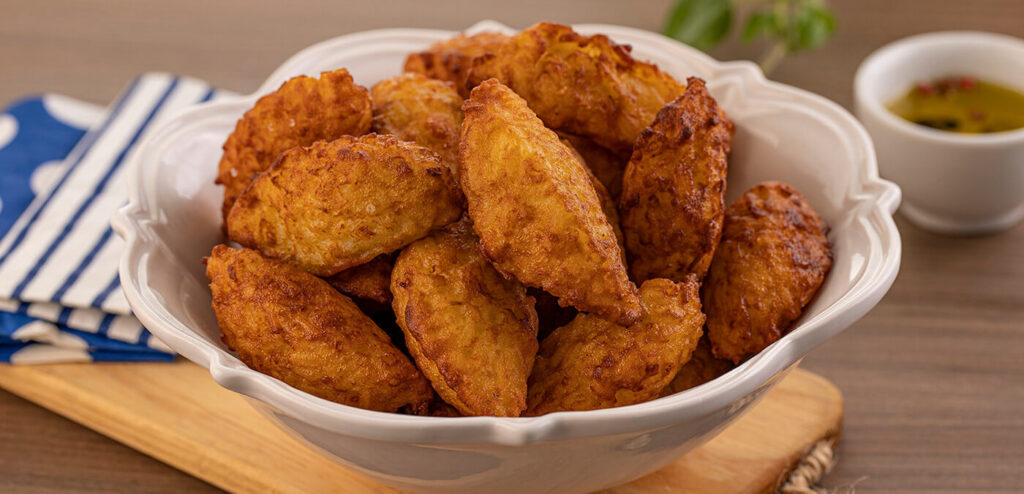 BOLINHOS DE ARROZ