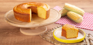 Bolo de milho de liquidificador