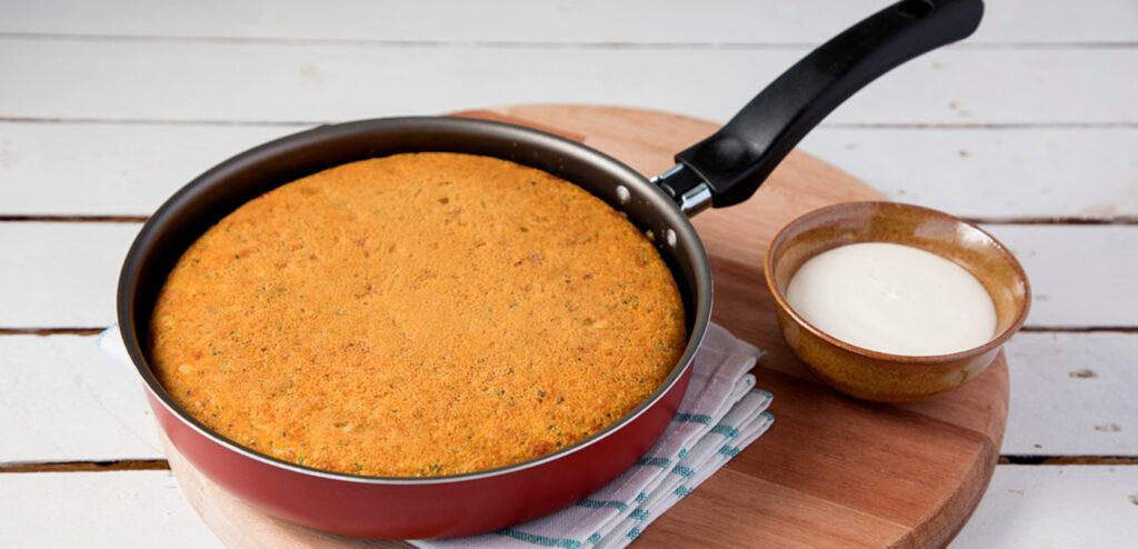 BROA SALGADA DE FRIGIDEIRA