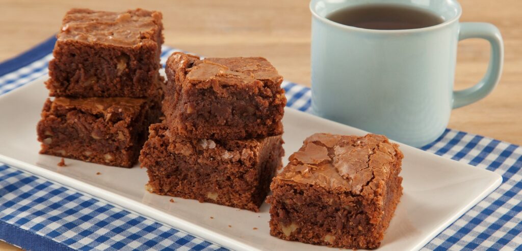 BROWNIE COM TOQUE DE LARANJA