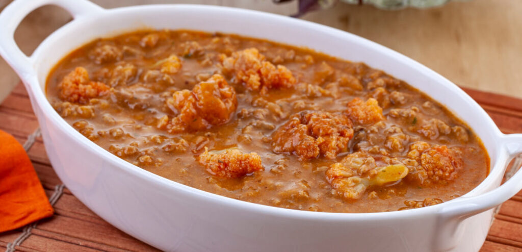 CAÇAROLA DE CARNE MOÍDA