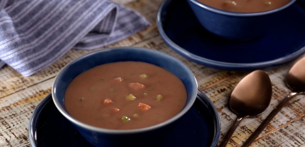 CALDINHO DE FEIJÃO COM BACON