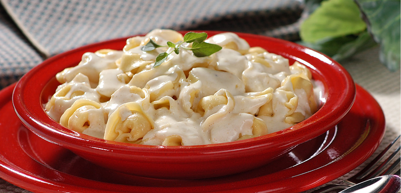 CAPELETTI DE QUEIJO AO MOLHO DE HONDASHI®