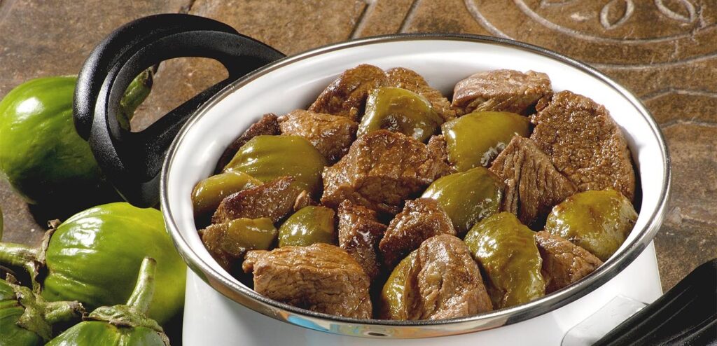 CARNE COM JILÓ
