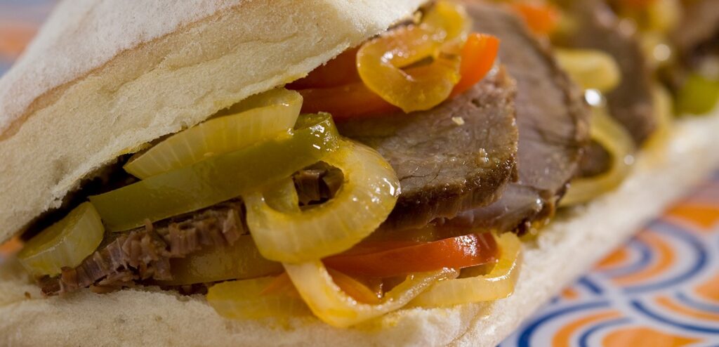 CARNE LOUCA NA CIABATTA