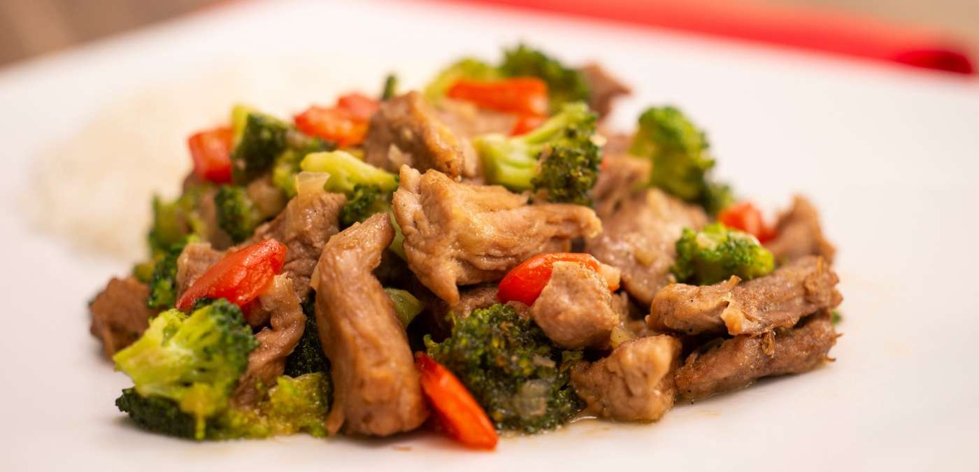 Receita de Carne Suína ao Molho Oriental