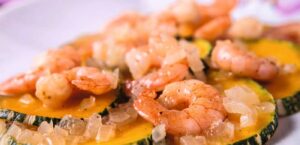 Miniatura da imagem do produto CARPACCIO DE ABÓBORA COM CAMARÃO