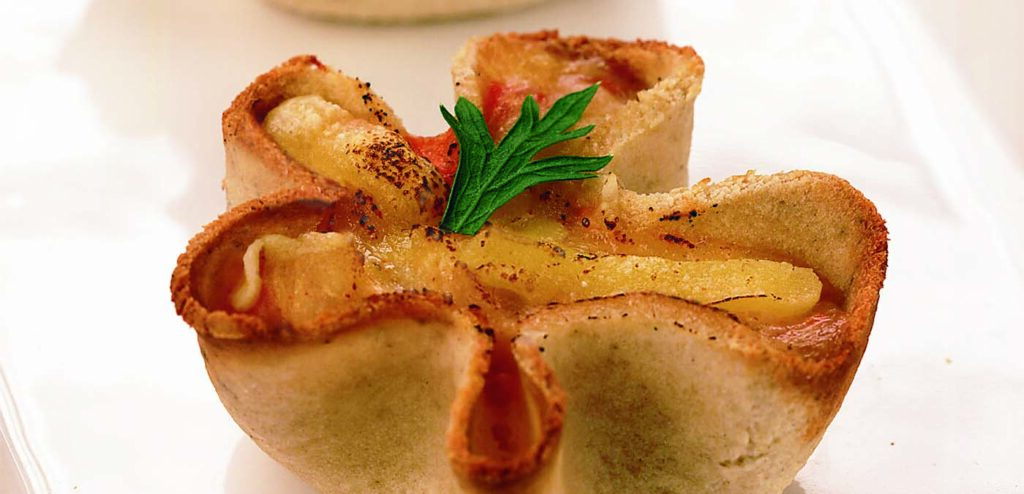 CASQUINHA DE PÃO COM BACALHAU