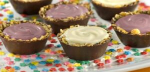 Cestinhas de chocolate