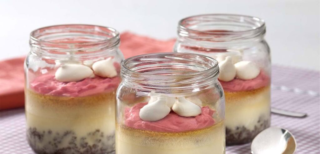 CHEESECAKE DE MELANCIA NO POTINHO