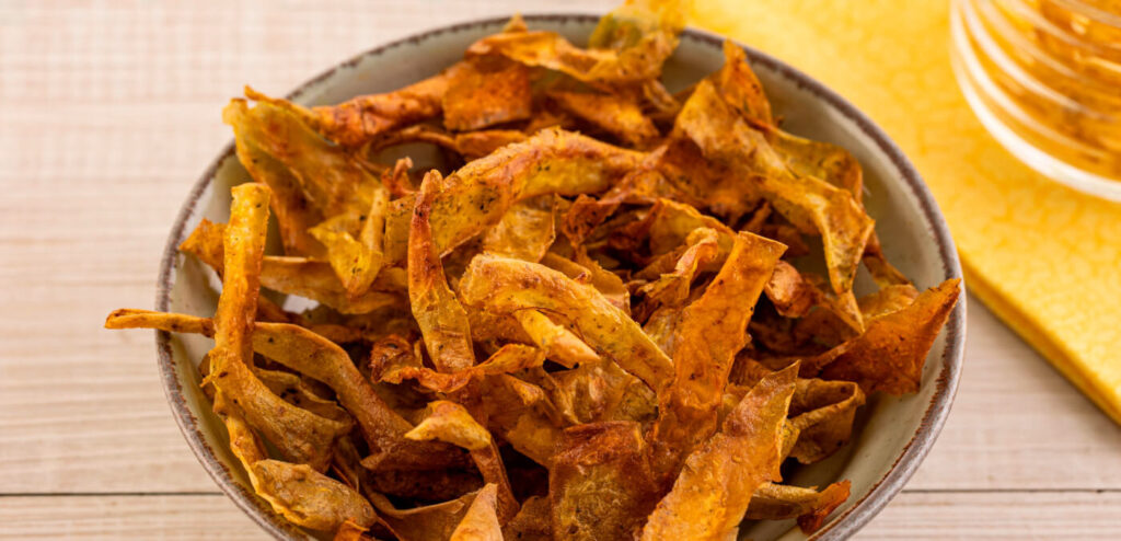 CHIPS DE CASCA DE BATATA