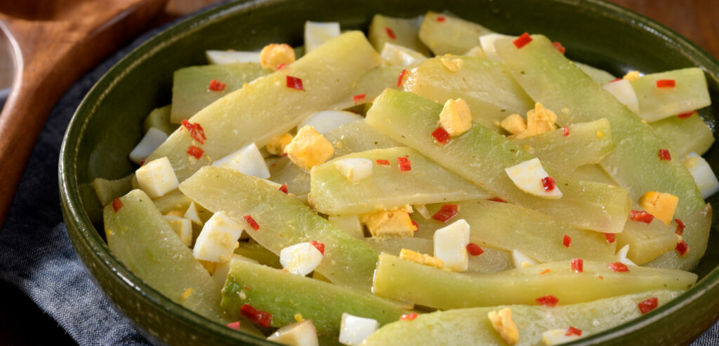 CHUCHU PICANTE AO TOQUE DE LIMÃO