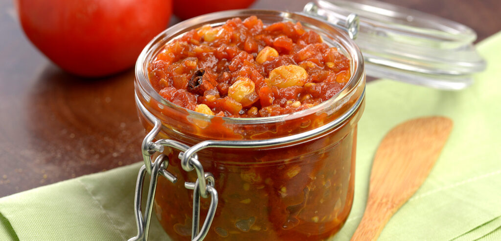 CHUTNEY DE TOMATE E SHOYU COM SÓDIO REDUZIDO