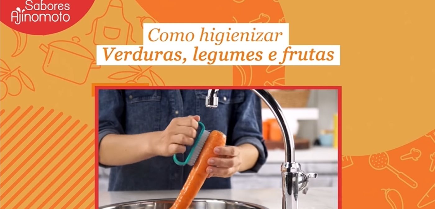 Como higienizar legumes, verduras e frutas