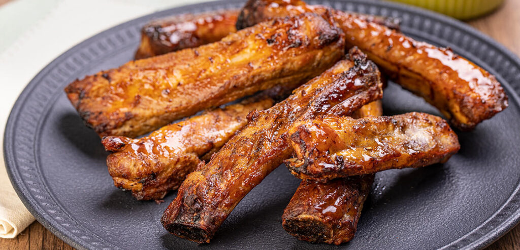 COSTELA SUÍNA COM CERVEJA NA AIR FRYER