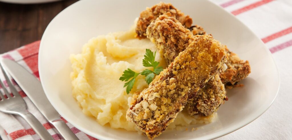 COSTELINHA NA FRITADEIRA ELÉTRICA