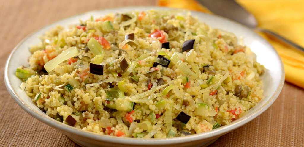 COUSCOUS MARROQUINO COM RATATOUILLE
